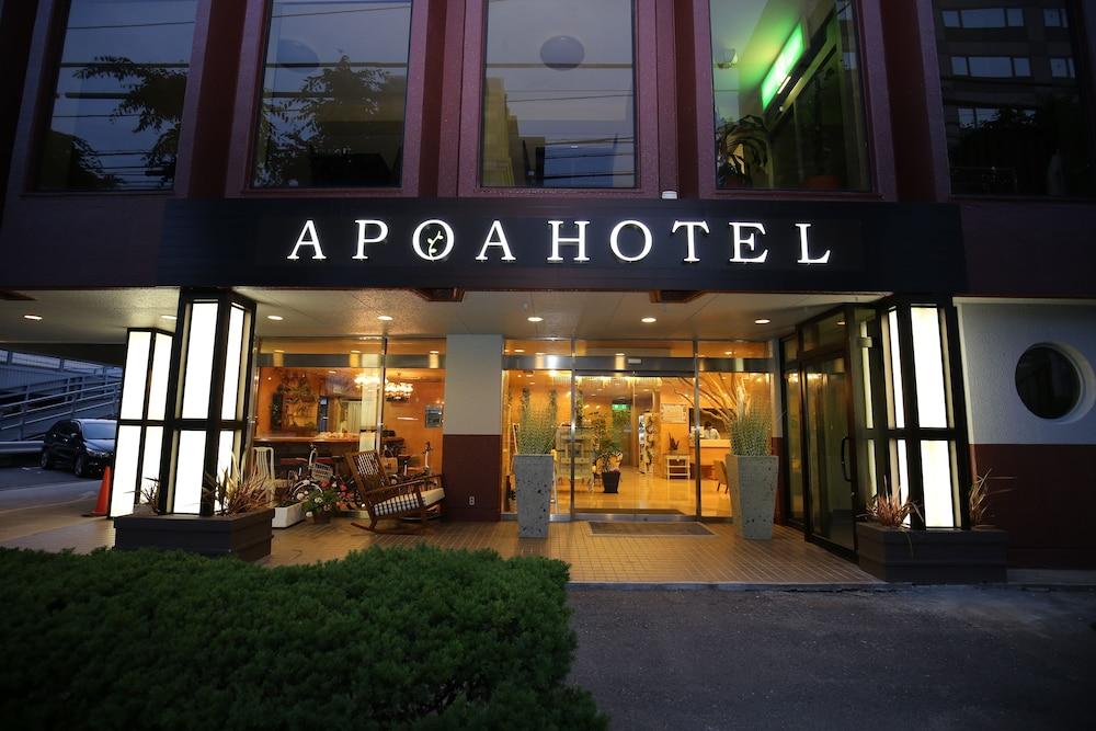 Apoa Hotel Jokkaiči Exteriér fotografie